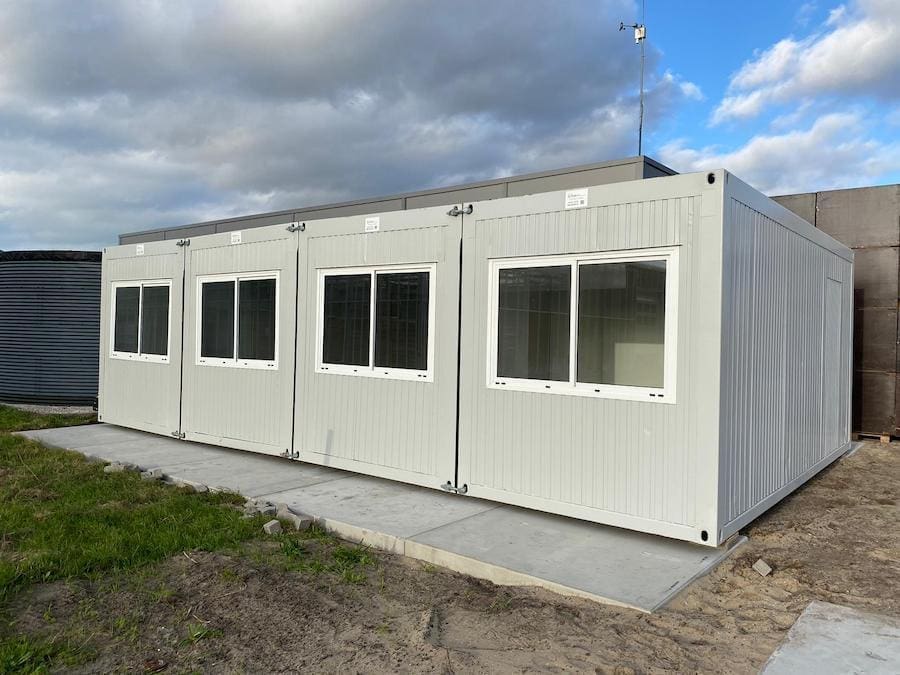 Efficiënte tijdelijke huisvesting van Liber Units